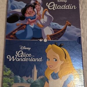 Disney Hardcover Book Set — Blue and Gold Cover Art
